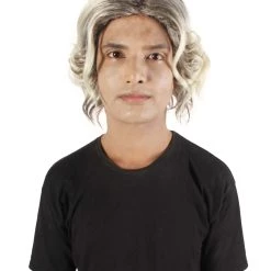 HPO Adult Men's Dirty Blonde Australian Rapper Singer Wavy Laroi Wig