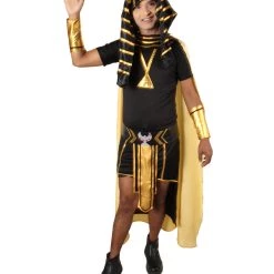 HPO Men's Adult Menâs Ancient Egyptian Pharaoh Amenhotep Costume