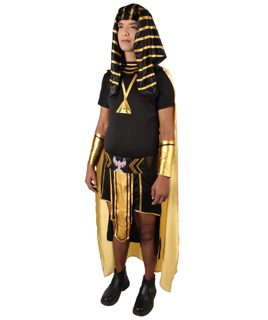 HPO Men's Adult Men’s Ancient Egyptian Pharaoh Amenhotep Costume 3 HPO Men's Adult Men’s Ancient Egyptian Pharaoh Amenhotep Costume