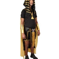HPO Men's Adult Men’s Ancient Egyptian Pharaoh Amenhotep Costume 14 HPO Men's Adult Men’s Ancient Egyptian Pharaoh Amenhotep Costume