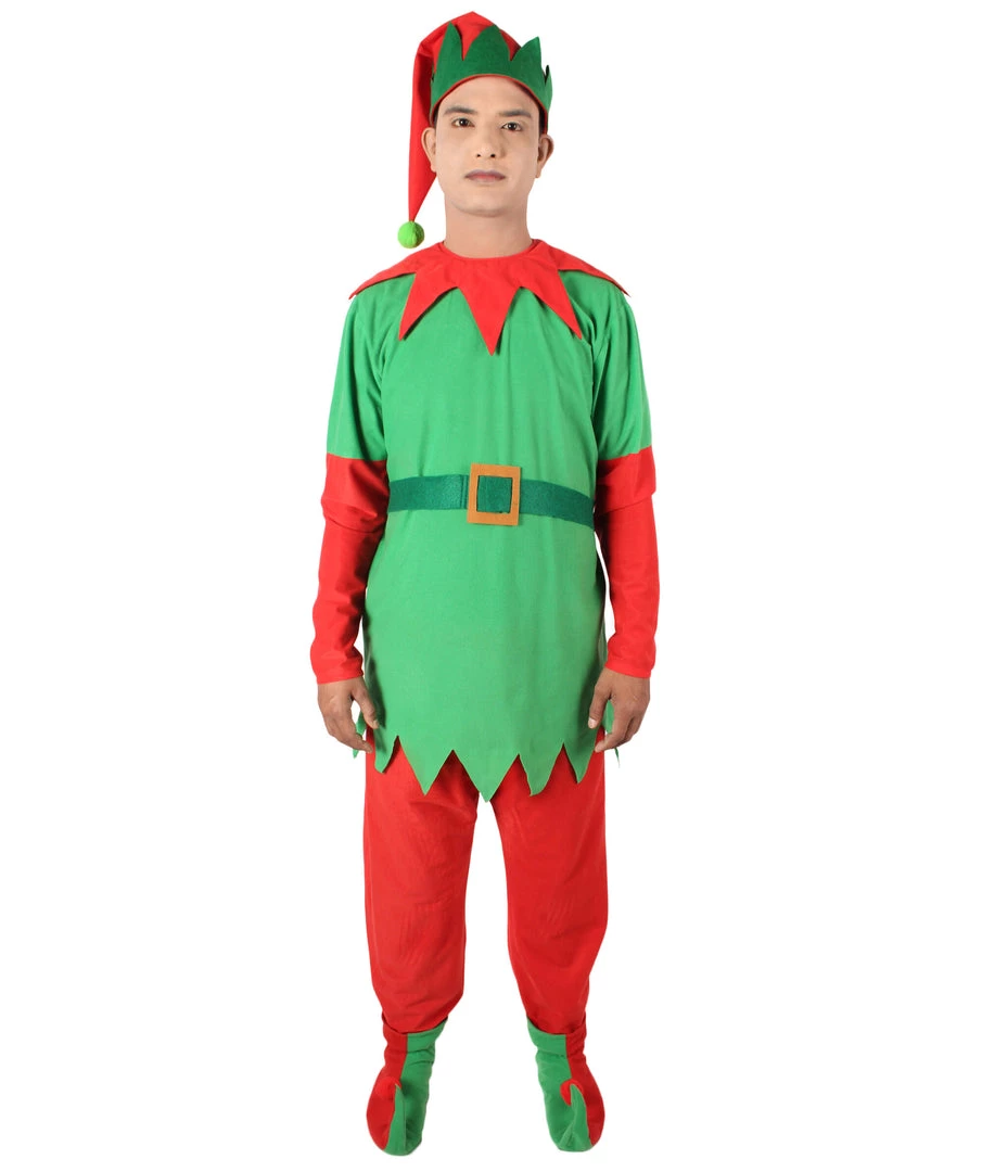 HPO Adult Men’s Santa’s Helper Magical Elf Costume 2 HPO Adult Men’s Santa’s Helper Magical Elf Costume