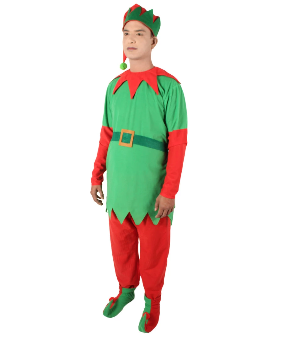 HPO Adult Men’s Santa’s Helper Magical Elf Costume 3 HPO Adult Men’s Santa’s Helper Magical Elf Costume