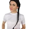 HPO Adult Women’s Black Celebrity Kim Boxer Braid Wig
