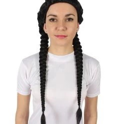 HPO Adult Women’s Black Celebrity Kim Boxer Braid Wig