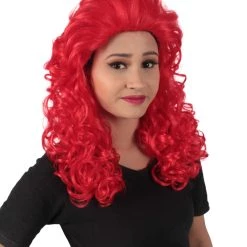 HPO Adult Women's Long Curly Country Singer Wig | Multiple Color Options