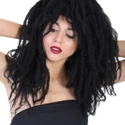 HPO Adult Women's Long Dreadlock Wig | Multiple Color Options