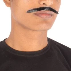 HPO Adult Men's Borat Fake Synthetic Hair Mustache | Multicolor Color Options 35 HPO Adult Men's Borat Fake Synthetic Hair Mustache | Multicolor Color Options