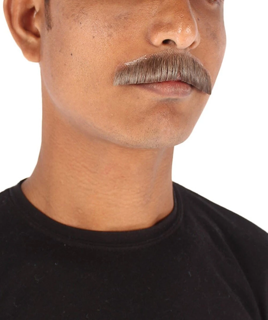HPO Men's Synthetic Hair Mustache Cosplay Facial Hair 12 HPO Men's Synthetic Hair Mustache Cosplay Facial Hair