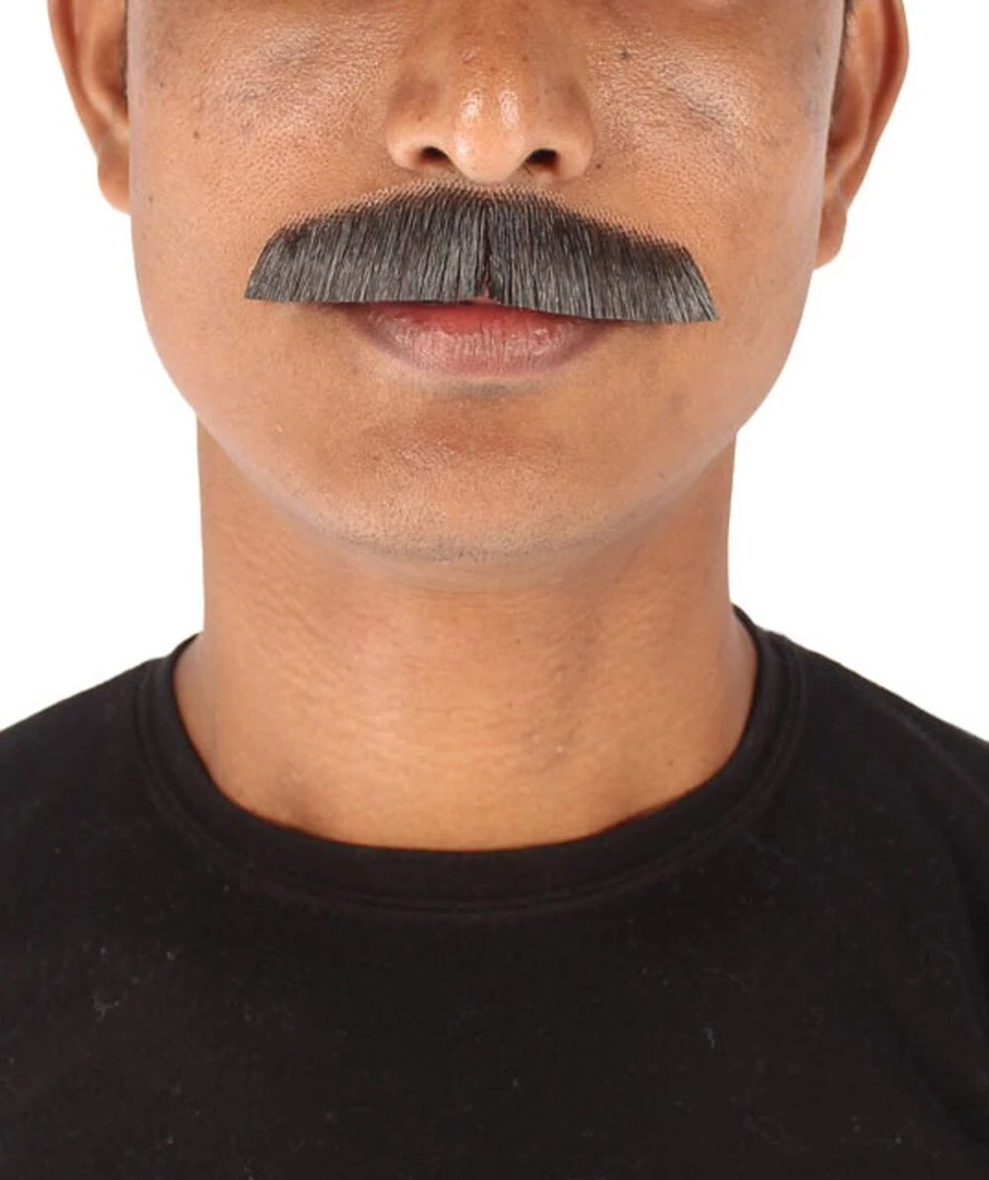 HPO Men's Synthetic Hair Mustache Cosplay Facial Hair 16 HPO Men's Synthetic Hair Mustache Cosplay Facial Hair