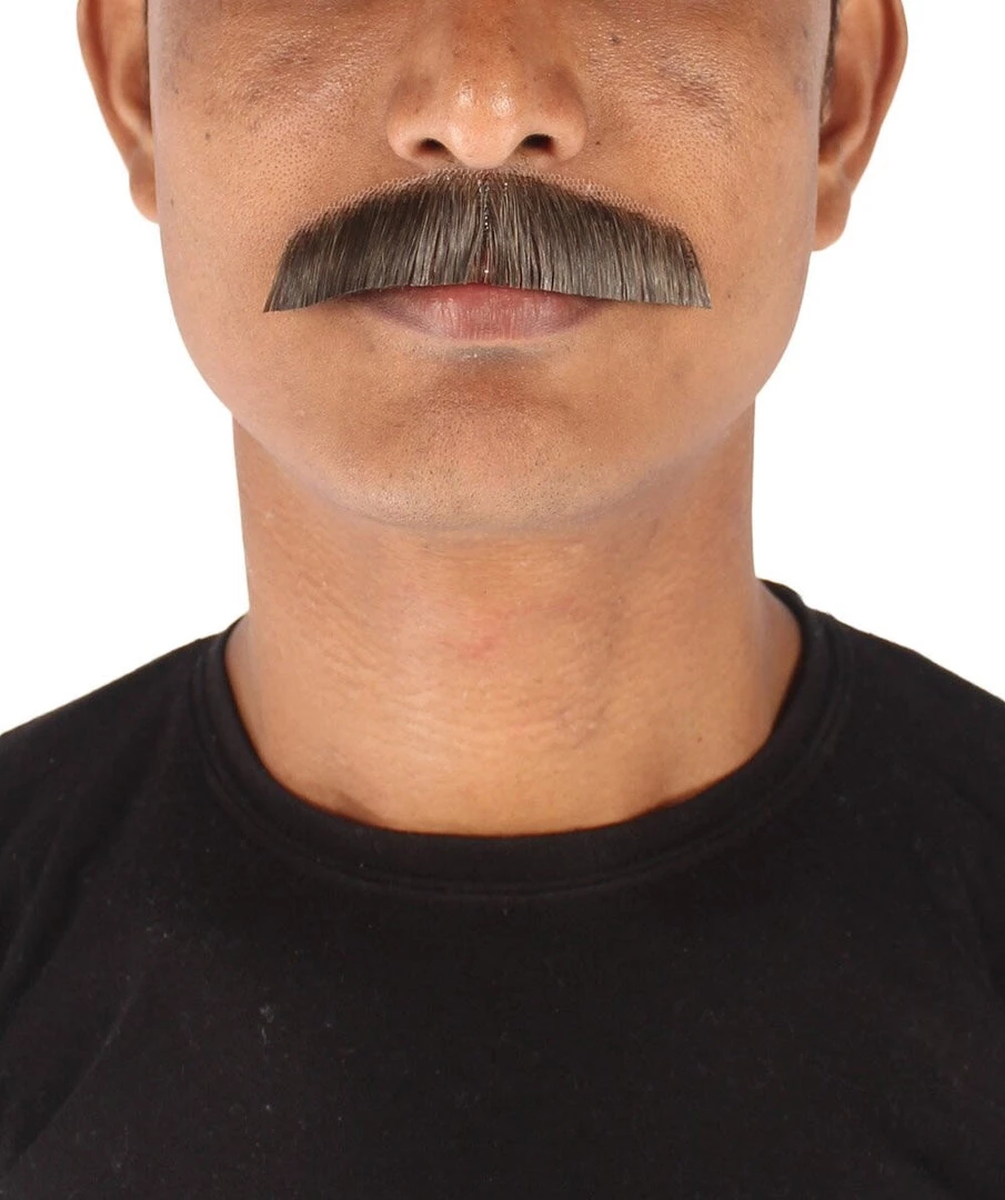 HPO Men's Synthetic Hair Mustache Cosplay Facial Hair 7 HPO Men's Synthetic Hair Mustache Cosplay Facial Hair