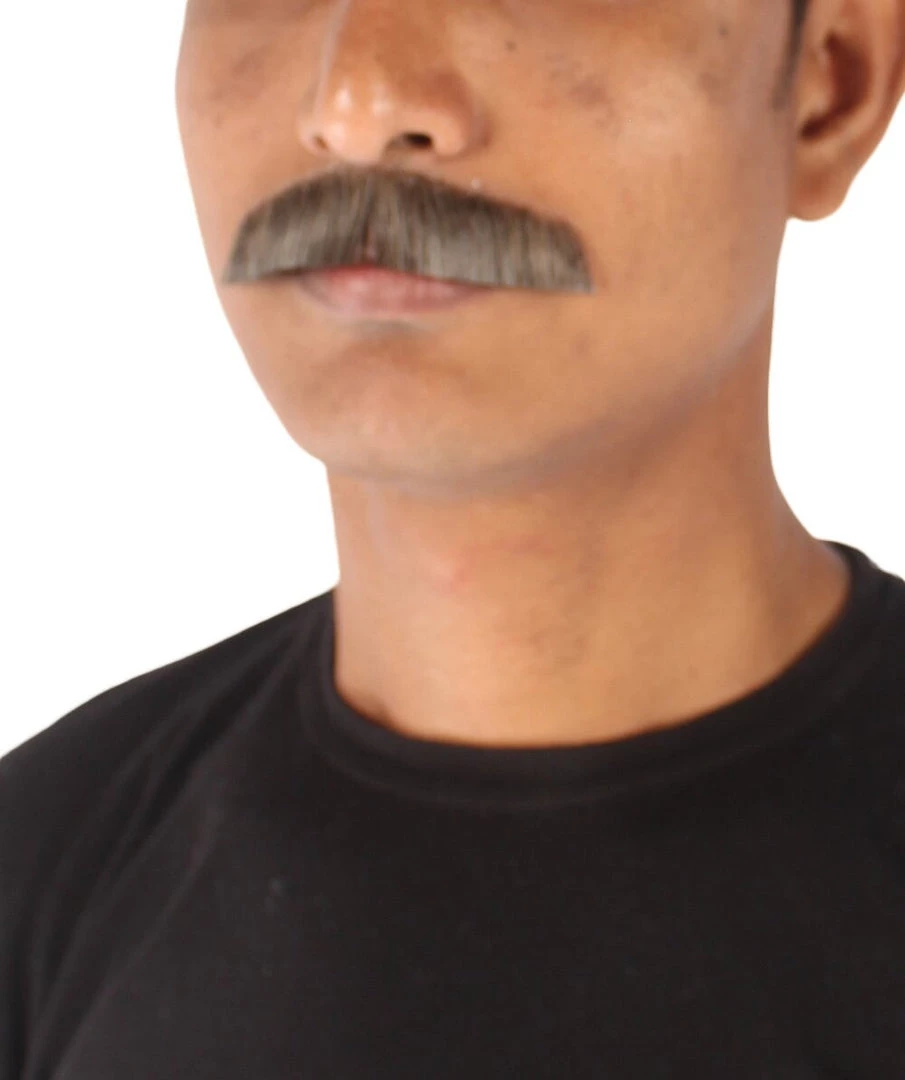 HPO Men's Synthetic Hair Mustache Cosplay Facial Hair 9 HPO Men's Synthetic Hair Mustache Cosplay Facial Hair