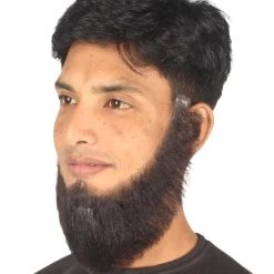HPO Adult Men's Chin Curtain Style Long Beard Set