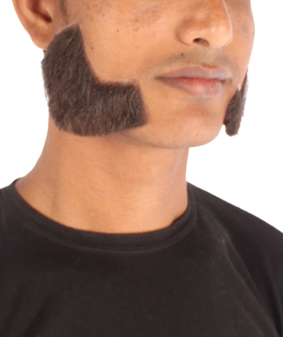 HPO Adult Men's Fake Facial Hair Mutton Chops Side Burns Set | Multiple Colors 3 HPO Adult Men's Fake Facial Hair Mutton Chops Side Burns Set | Multiple Colors