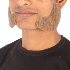 HPO Adult Men's Fake Facial Hair Mutton Chops Side Burns Set | Multiple Colors 53 HPO Adult Men's Fake Facial Hair Mutton Chops Side Burns Set | Multiple Colors
