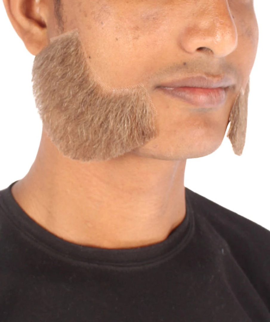 HPO Adult Men's Fake Facial Hair Mutton Chops Side Burns Set | Multiple Colors 11 HPO Adult Men's Fake Facial Hair Mutton Chops Side Burns Set | Multiple Colors