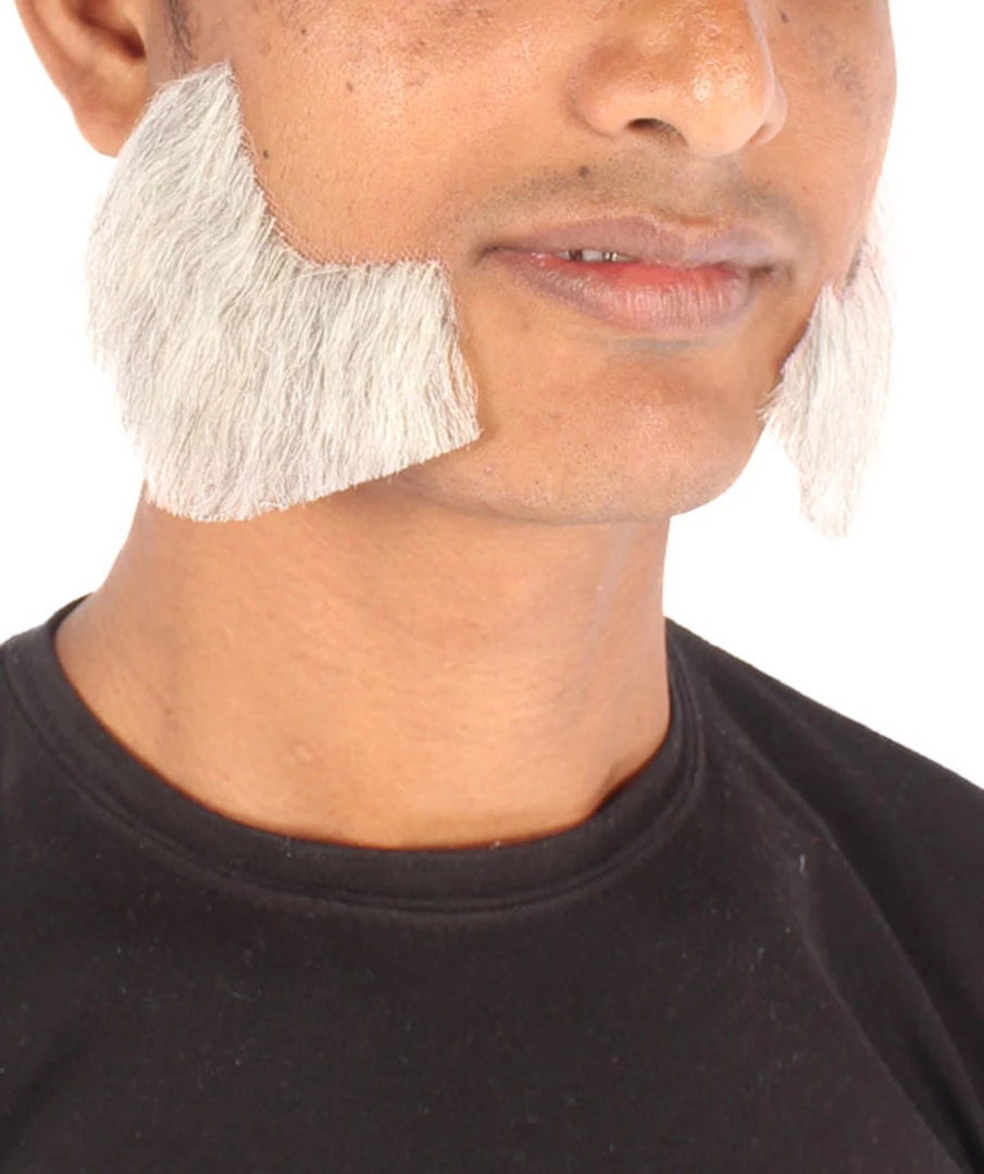 HPO Adult Men's Fake Facial Hair Mutton Chops Side Burns Set | Multiple Colors 19 HPO Adult Men's Fake Facial Hair Mutton Chops Side Burns Set | Multiple Colors