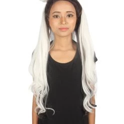 Ari Women's Long Lace Front Wavy Buns With Dark Roots - Adult Fashion Wigs | Nunique | Nunique