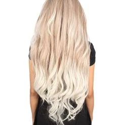 Ashley Women's Long Length Lace Front Wavy With Dark Top Bangs - Adults Fashoin Wigs | Nunique | Nunique