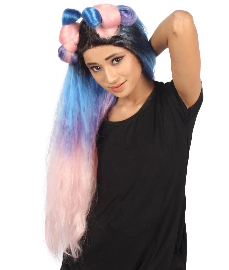 Nunique Bailey Women's Long Length Straight Lace Front Horny Buns With Dark Roots - Adults Fashion Wigs 11 Nunique Bailey Women's Long Length Straight Lace Front Horny Buns With Dark Roots - Adults Fashion Wigs