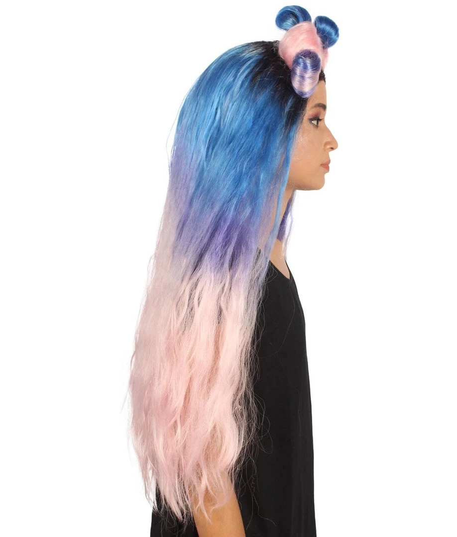 Nunique Bailey Women's Long Length Straight Lace Front Horny Buns With Dark Roots - Adults Fashion Wigs 6 Nunique Bailey Women's Long Length Straight Lace Front Horny Buns With Dark Roots - Adults Fashion Wigs