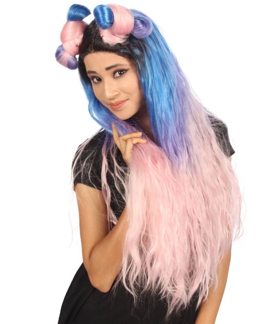 Nunique Bailey Women's Long Length Straight Lace Front Horny Buns With Dark Roots - Adults Fashion Wigs 9 Nunique Bailey Women's Long Length Straight Lace Front Horny Buns With Dark Roots - Adults Fashion Wigs