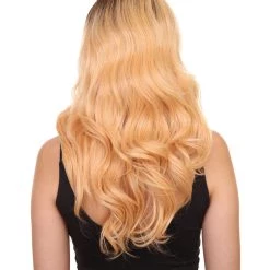 Bronte Women's Long Length Lace Front Wavy With Dark Roots - Adult Fashion Wigs | Nunique | Nunique