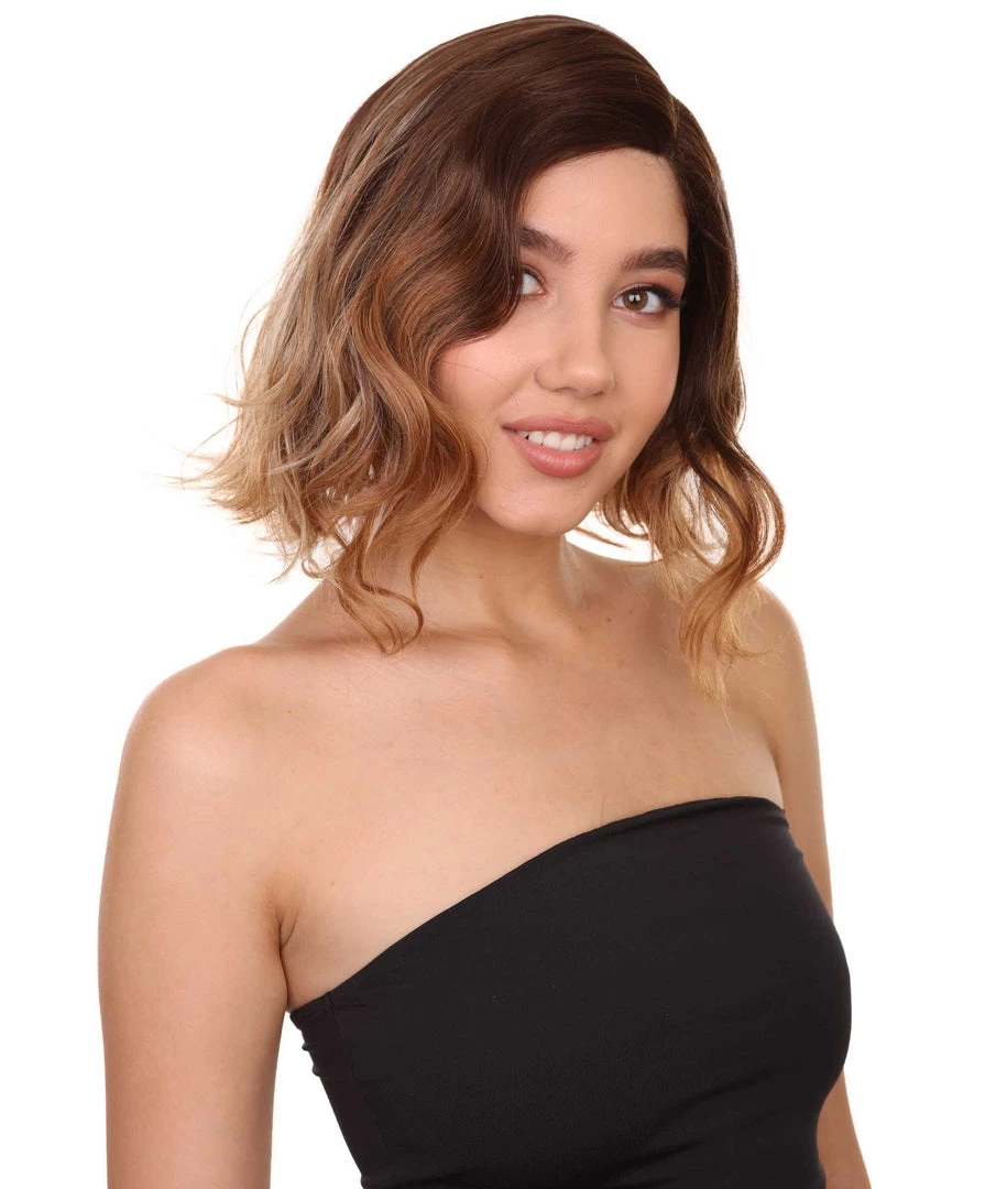 CoCo Women's Shoulder Length Lace Front Wavy With Bangs - Adults Fashion | Nunique | Nunique 1 CoCo Women's Shoulder Length Lace Front Wavy With Bangs - Adults Fashion | Nunique | Nunique