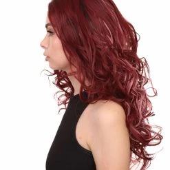 Demi Women's Long Length Lace Front Wavy With Dark Roots - Adult Fashion Wigs | Nunique | Nunique