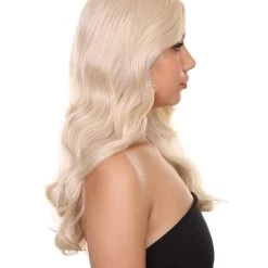 Frida Women's Long Length Lace Front Wavy With Bangs - Adults Fashion Wigs | Nunique | Nunique