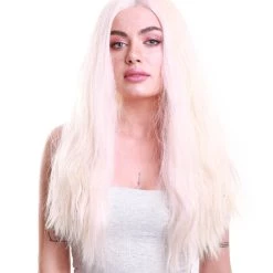 Godiva Women's Long Wavy Blonde Lace Front Wig - Adult Fashion Wigs | Nunique | Nunique