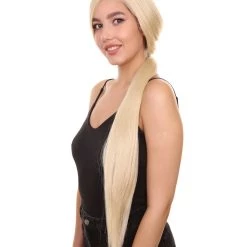 Hailey Women's Extra Long Length Lace Front Straight Hair With Bangs - Adult Fashion Wigs | Nunique | Nunique 9 Hailey Women's Extra Long Length Lace Front Straight Hair With Bangs - Adult Fashion Wigs | Nunique | Nunique