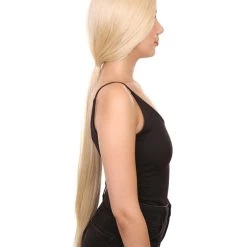 Hailey Women's Extra Long Length Lace Front Straight Hair With Bangs - Adult Fashion Wigs | Nunique | Nunique 12 Hailey Women's Extra Long Length Lace Front Straight Hair With Bangs - Adult Fashion Wigs | Nunique | Nunique