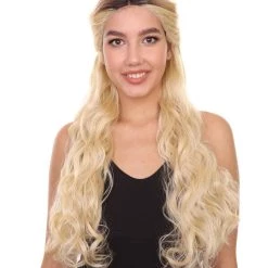 Hayden Women's Long Length Lace Front Wavy Half Updo - Adult Fashion Wigs | Nunique | Nunique
