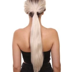 Jasmine Women's Long Length Lace Front Straight With Dark Roots - Adults Fashion Wigs | Nunique | Nunique