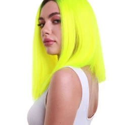 Kylie Women's Mid Length Lace Front Straight Hair With Dark Roots - Adult Fashion Wigs | Nunique | Nunique