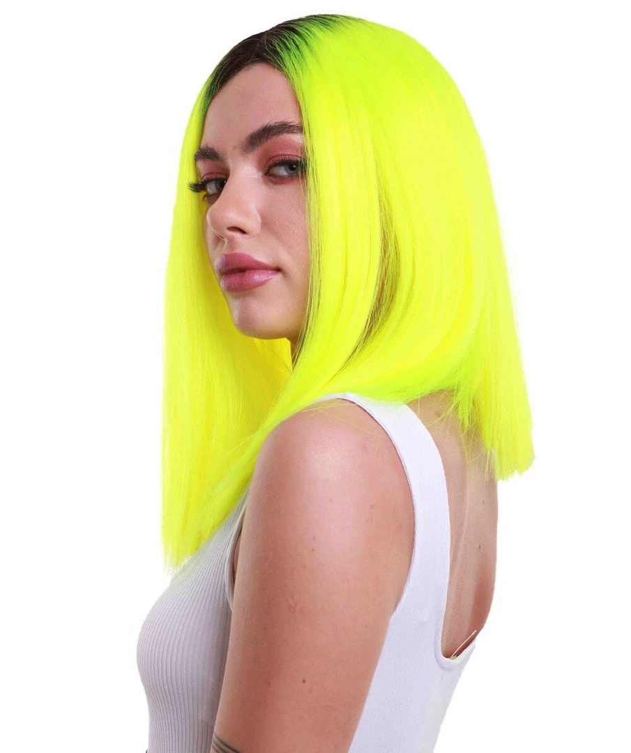 Kylie Women's Mid Length Lace Front Straight Hair With Dark Roots - Adult Fashion Wigs | Nunique | Nunique 2 Kylie Women's Mid Length Lace Front Straight Hair With Dark Roots - Adult Fashion Wigs | Nunique | Nunique