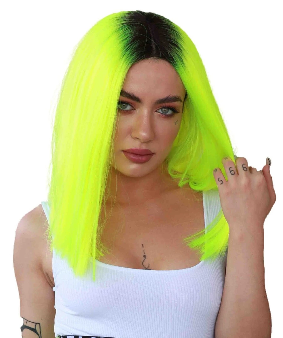 Kylie Women's Mid Length Lace Front Straight Hair With Dark Roots - Adult Fashion Wigs | Nunique | Nunique 7 Kylie Women's Mid Length Lace Front Straight Hair With Dark Roots - Adult Fashion Wigs | Nunique | Nunique