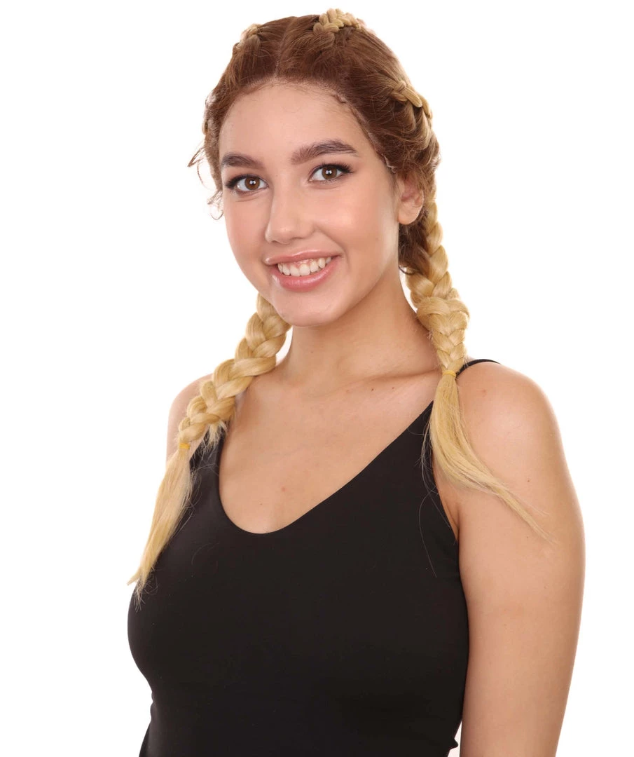 Lola Women's Mid Length Lace Front French Braids - Adult Fashion Wigs | Nunique | Nunique 2 Lola Women's Mid Length Lace Front French Braids - Adult Fashion Wigs | Nunique | Nunique