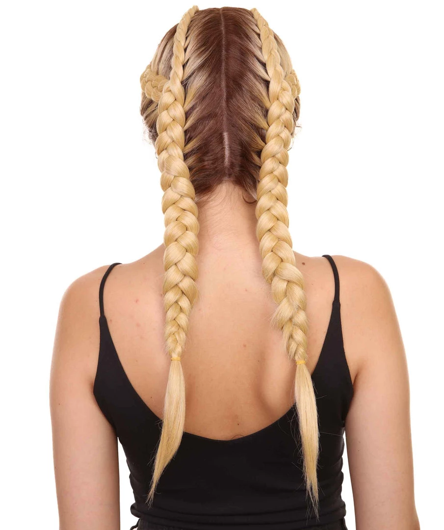Lola Women's Mid Length Lace Front French Braids - Adult Fashion Wigs | Nunique | Nunique 4 Lola Women's Mid Length Lace Front French Braids - Adult Fashion Wigs | Nunique | Nunique