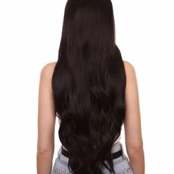 Meghan Women's Long Length Lace Front Wavy With Bangs - Adults Fashion Wigs | Nunique | Nunique 9 Meghan Women's Long Length Lace Front Wavy With Bangs - Adults Fashion Wigs | Nunique | Nunique