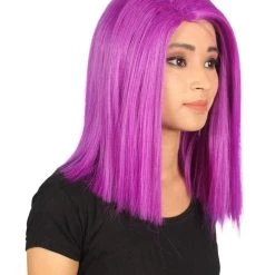 Michelle Women's Shoulder Length Lace Front Straight With Bangs - Adults Fashion Wigs | Nunique | Nunique