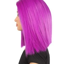 Michelle Women's Shoulder Length Lace Front Straight With Bangs - Adults Fashion Wigs | Nunique | Nunique