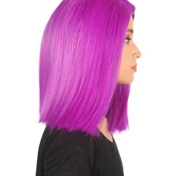 Michelle Women's Shoulder Length Lace Front Straight With Bangs - Adults Fashion Wigs | Nunique | Nunique