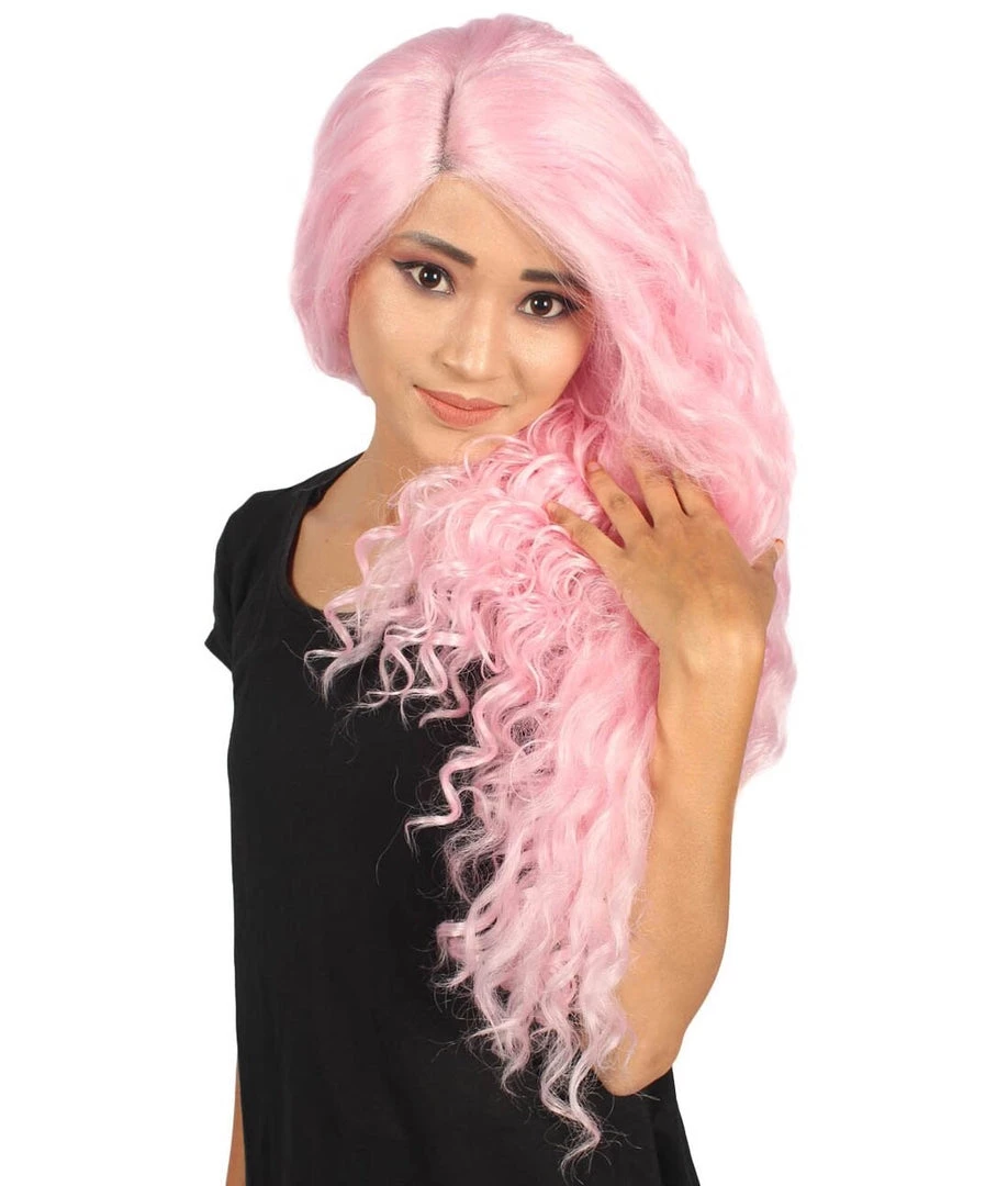 Nikki Women's Long Length Lace Front Curly With Bangs - Adults Fashion Wigs | Nunique | Nunique 1 Nikki Women's Long Length Lace Front Curly With Bangs - Adults Fashion Wigs | Nunique | Nunique