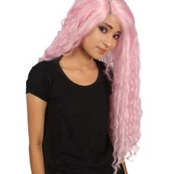 Nikki Women's Long Length Lace Front Curly With Bangs - Adults Fashion Wigs | Nunique | Nunique