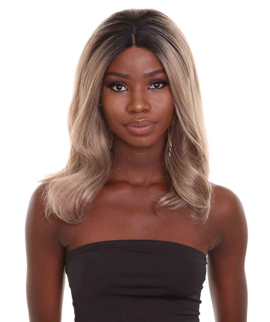 Nunique Women's 14" In. Lace Front Heat Resistant Iconic Wig - Designed With Adjustable Lining For Universal Comfort - Heat Resistant Synthetic Fibers | Nunique 2 Nunique Women's 14" In. Lace Front Heat Resistant Iconic Wig - Designed With Adjustable Lining For Universal Comfort - Heat Resistant Synthetic Fibers | Nunique