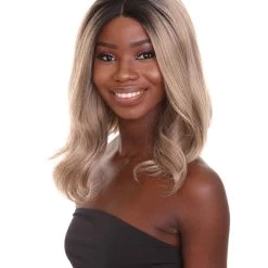 Nunique Women's 14" In. Lace Front Heat Resistant Iconic Wig - Designed With Adjustable Lining For Universal Comfort - Heat Resistant Synthetic Fibers | Nunique 9 Nunique Women's 14
