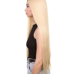 Romee Women's Long Length Lace Front Straight Hair With Dark Roots - Adult Fashion Wigs | Nunique | Nunique 9 Romee Women's Long Length Lace Front Straight Hair With Dark Roots - Adult Fashion Wigs | Nunique | Nunique