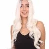 Scarlett Women's Long Length Lace Front Wavy Dark Roots - Adult Fashion Wigs | Nunique | Nunique
