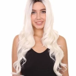 Scarlett Women's Long Length Lace Front Wavy Dark Roots - Adult Fashion Wigs | Nunique | Nunique